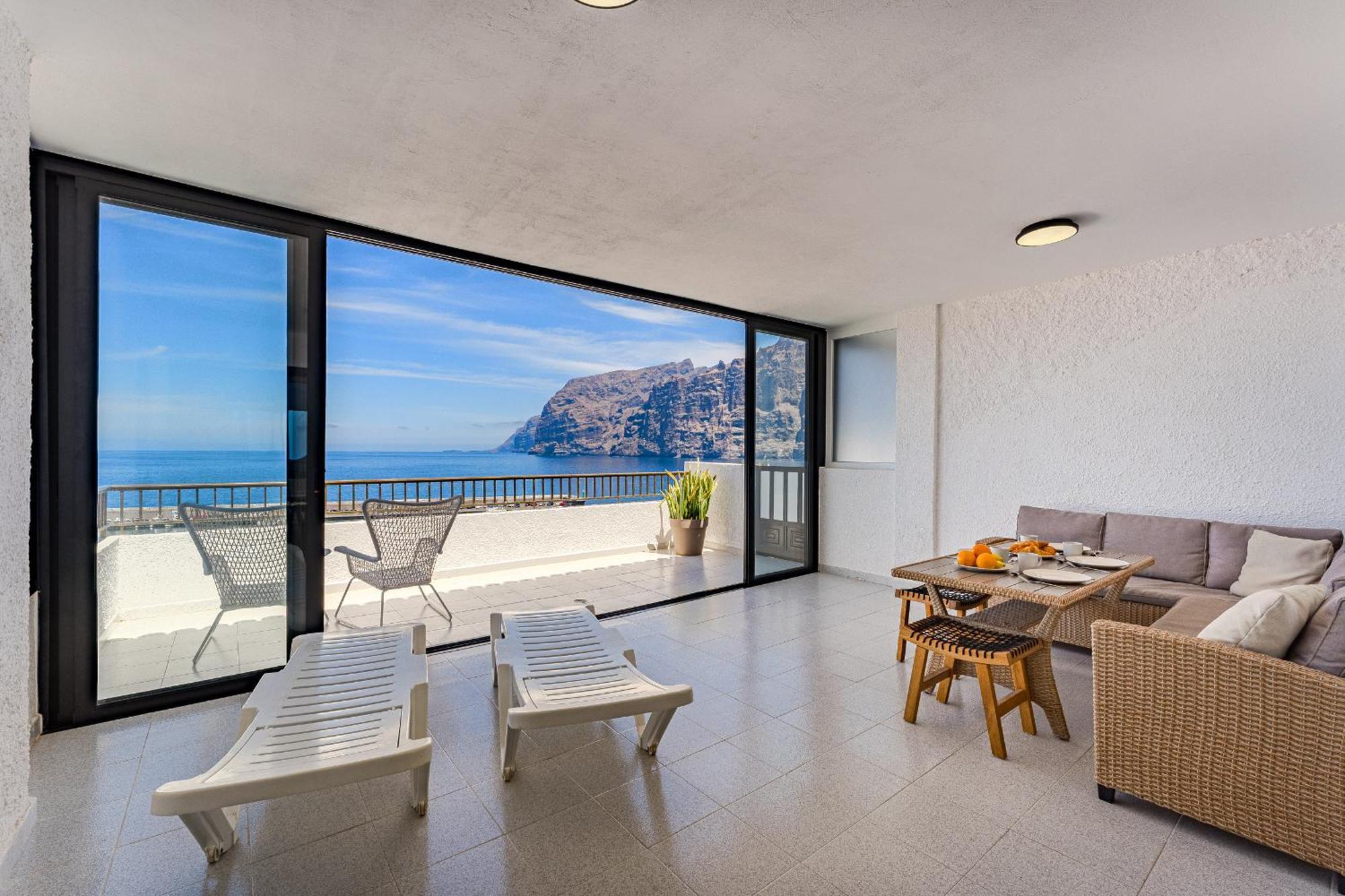 Panoramic View Apartment In Los Gigantes アカンティラド・デ・ロス・ヒガンテス エクステリア 写真